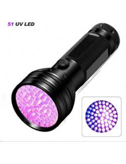 UV flashlight 51 leds 10W